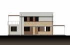 Проект двухэтажного дома с террасой